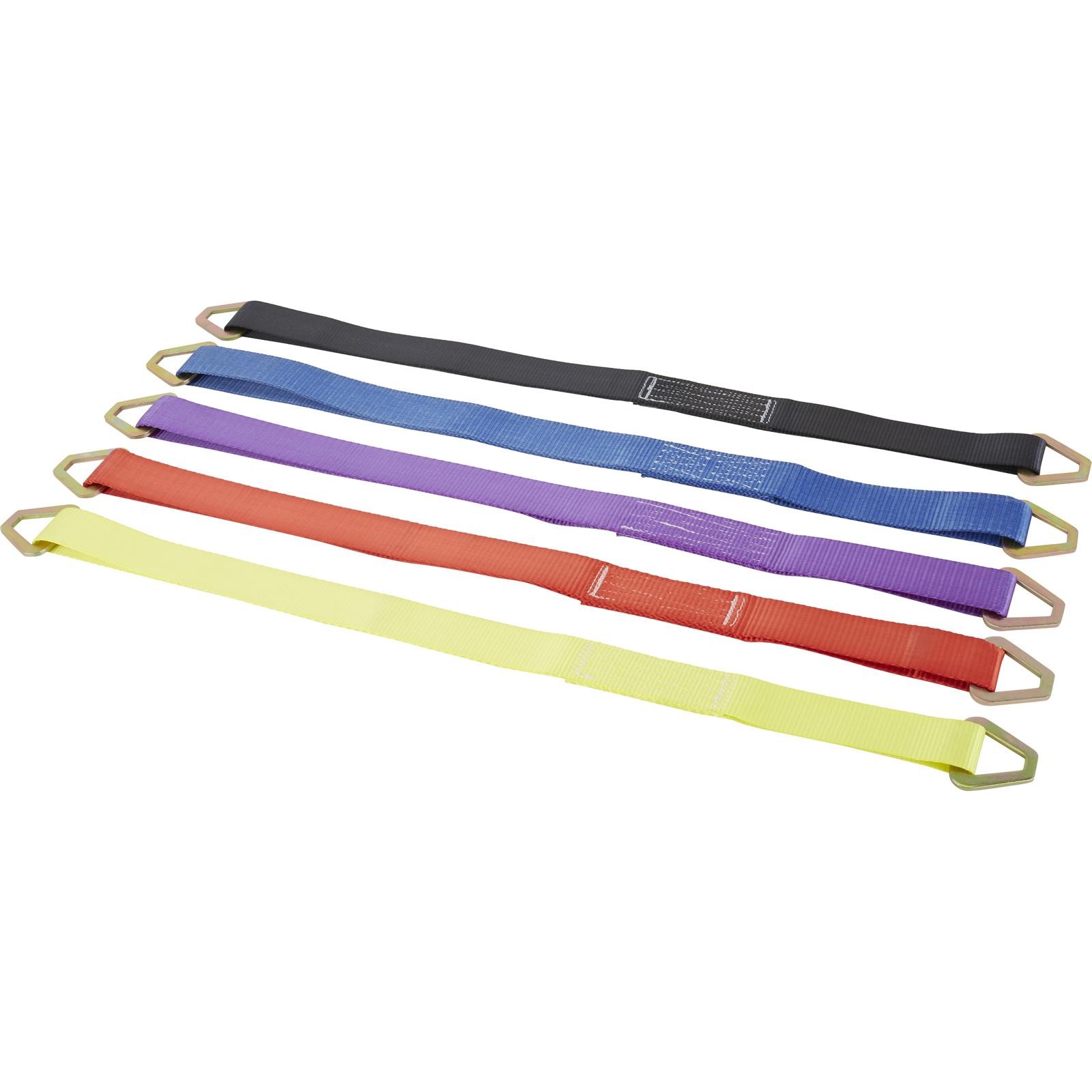 36 Inch Blue Axle Tie Down Strap