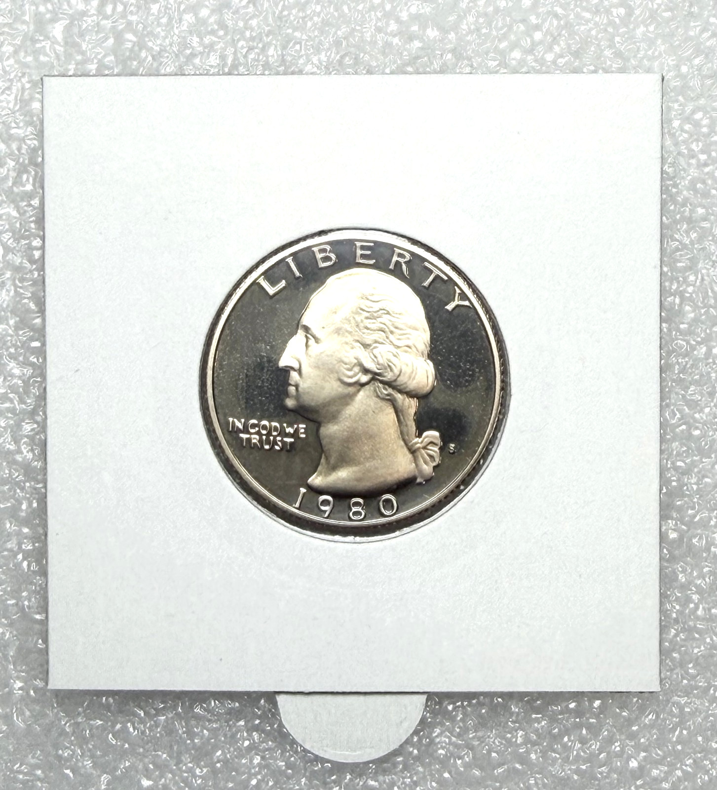 1980 S Washington Quarter, Uncirculated - for your quarter book!
