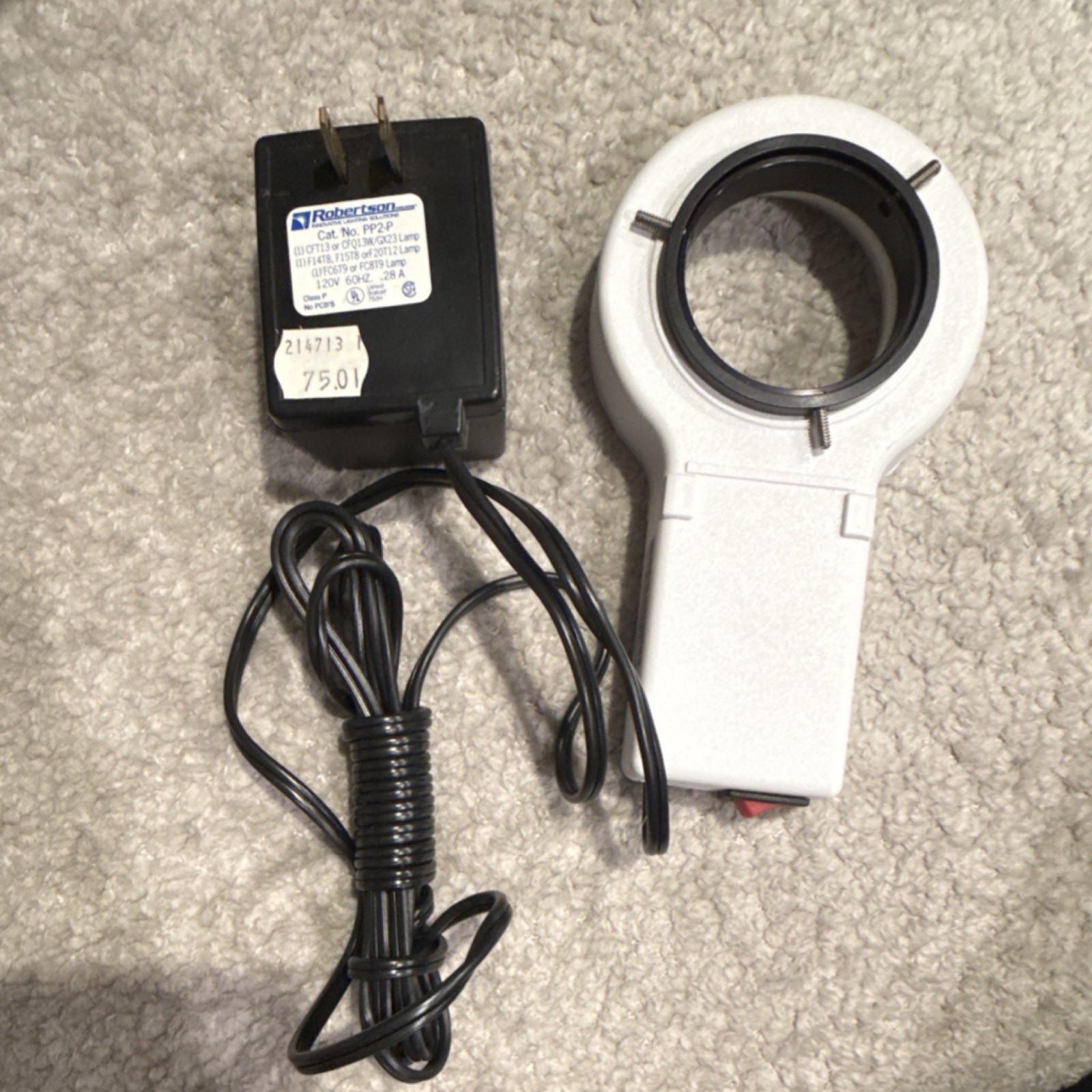 StuckerYale Lite Mite Fiber Optic Illuminator Light Source