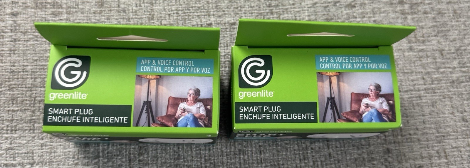 Two (2) Wifi Enabled Smart Plug App / Voice Control-NEW