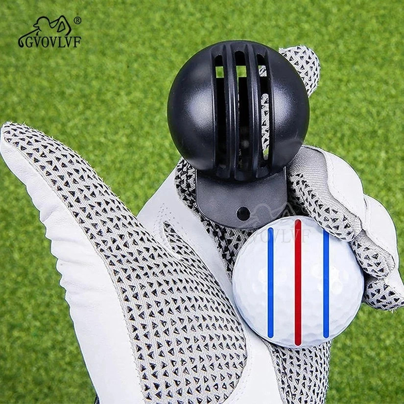 Golf Ball Alignment Tool with 2 Markers Ball Liner Marking Template Set