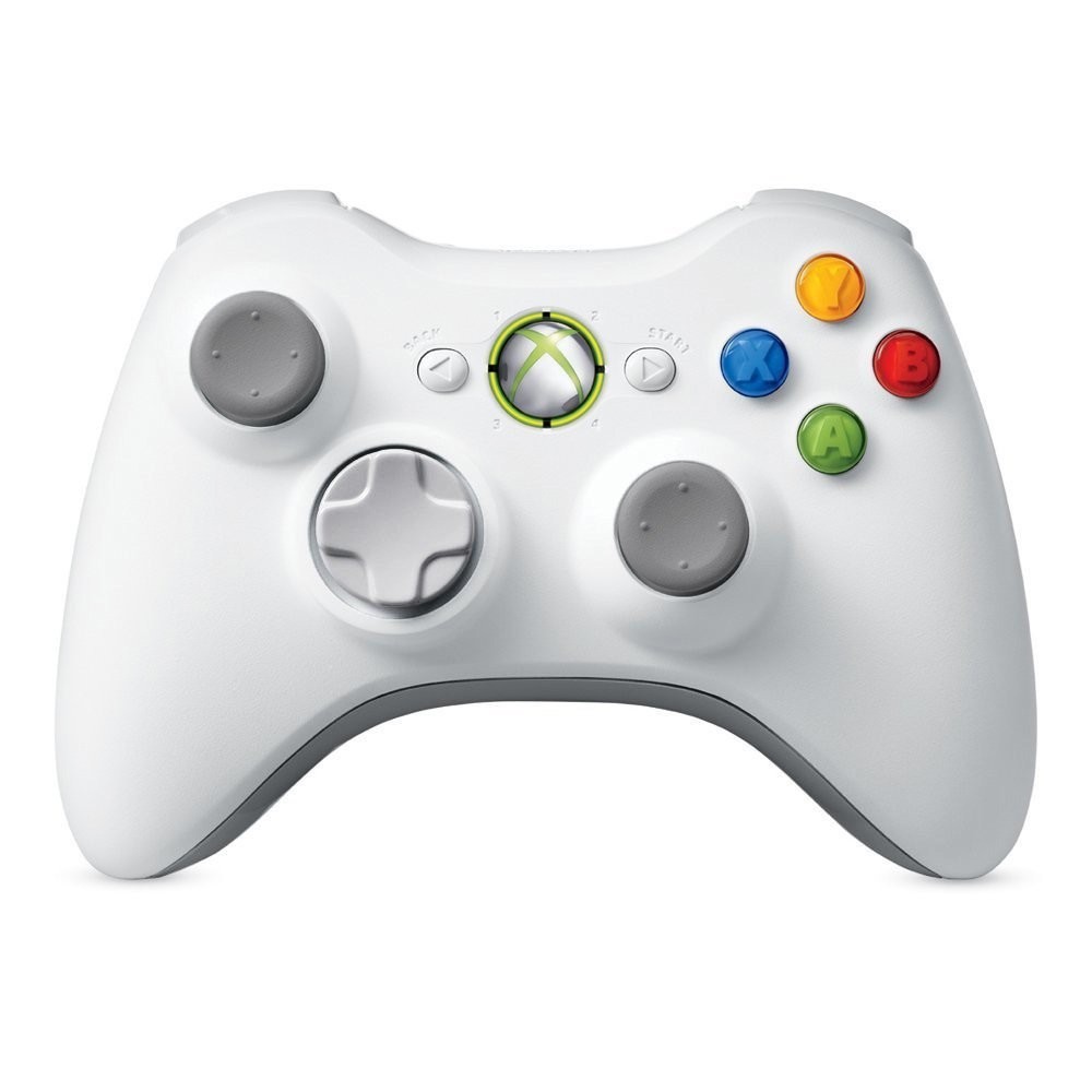 Microsoft Xbox 360 White OEM Controller- Excellent