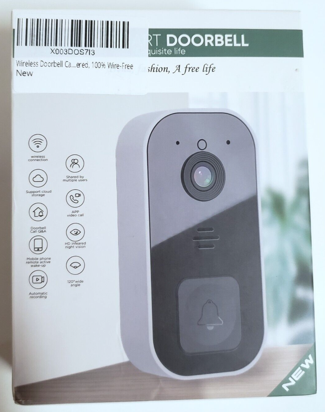 Mini Smart Doorbell - FREE SHIPPING!