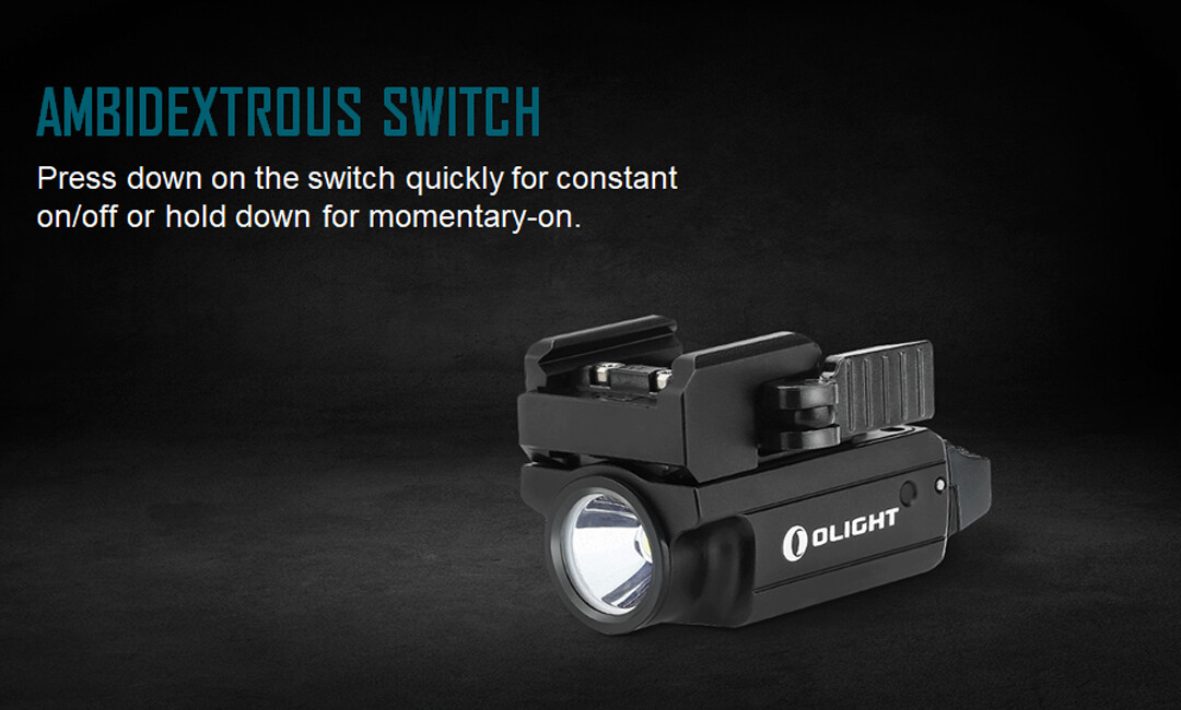 Olight PL-MINI 2 Valkyrie 600 Lumen Rechargeable Compact Tactical Pistol Light