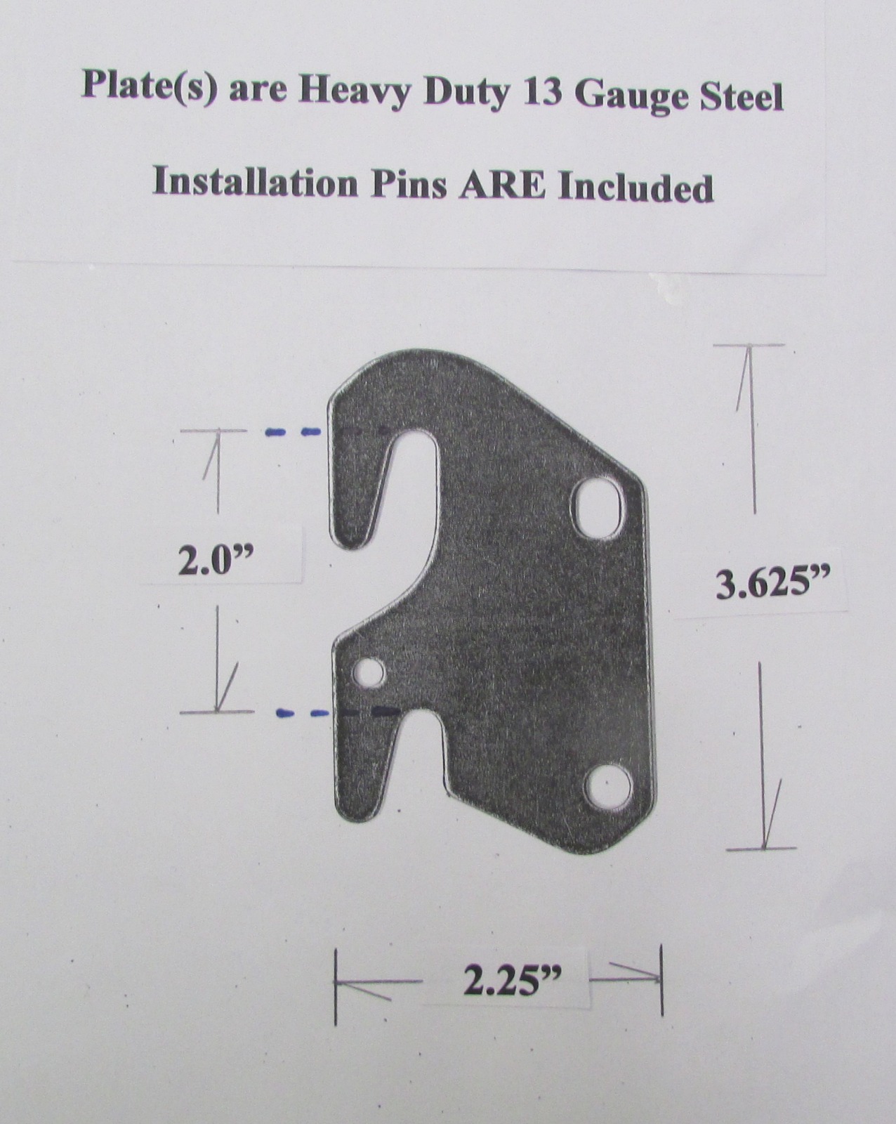 "Draw-Tite" Bed Rail Brackets