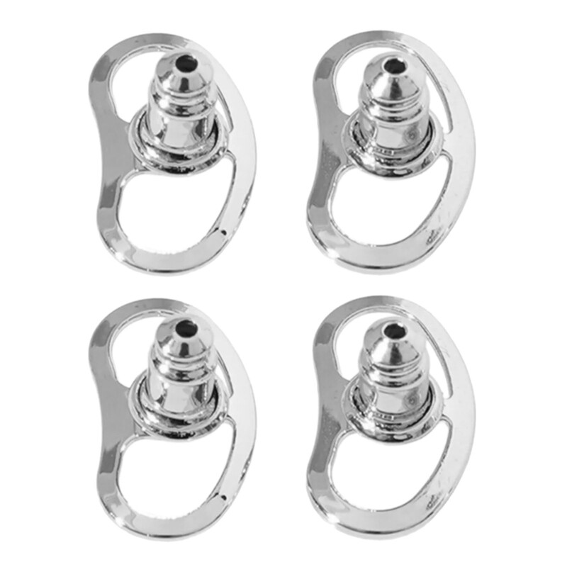 4Pcs Adjustable Earring Backs for Large Earrings Practical Ear Protectors