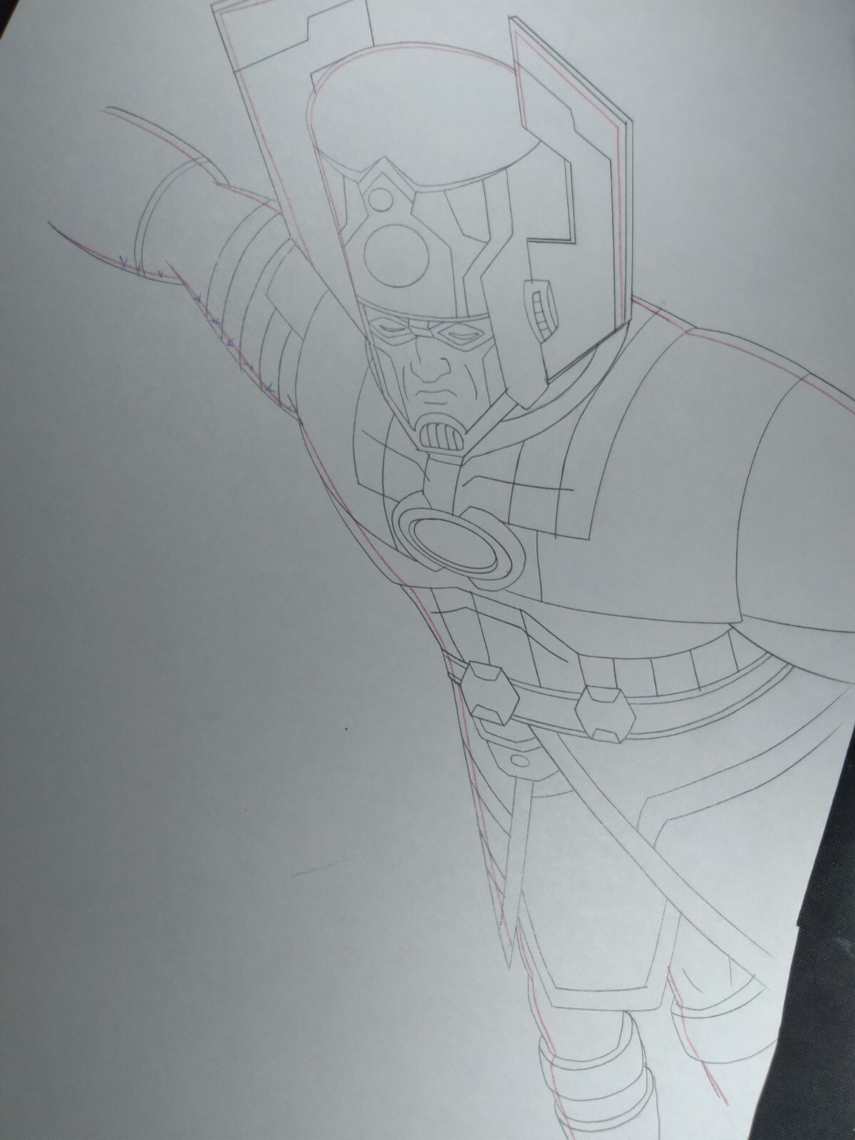 Marvel animation cels Production Art Marvel Comics AVENGERS ASSEMBLE GALACTUS