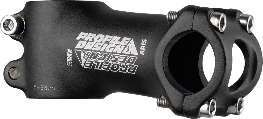 Profile Design Aris Stem - 60 mm 26.0 Clamp +/-7 1 1/8 Aluminum Black