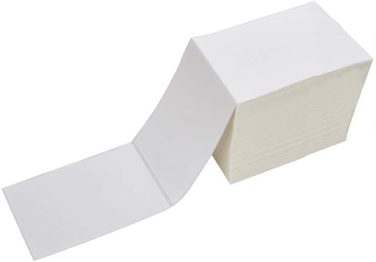 4 x 6 Direct Thermal Shipping Labels with Perforations, Pack of 500 Thermal L...