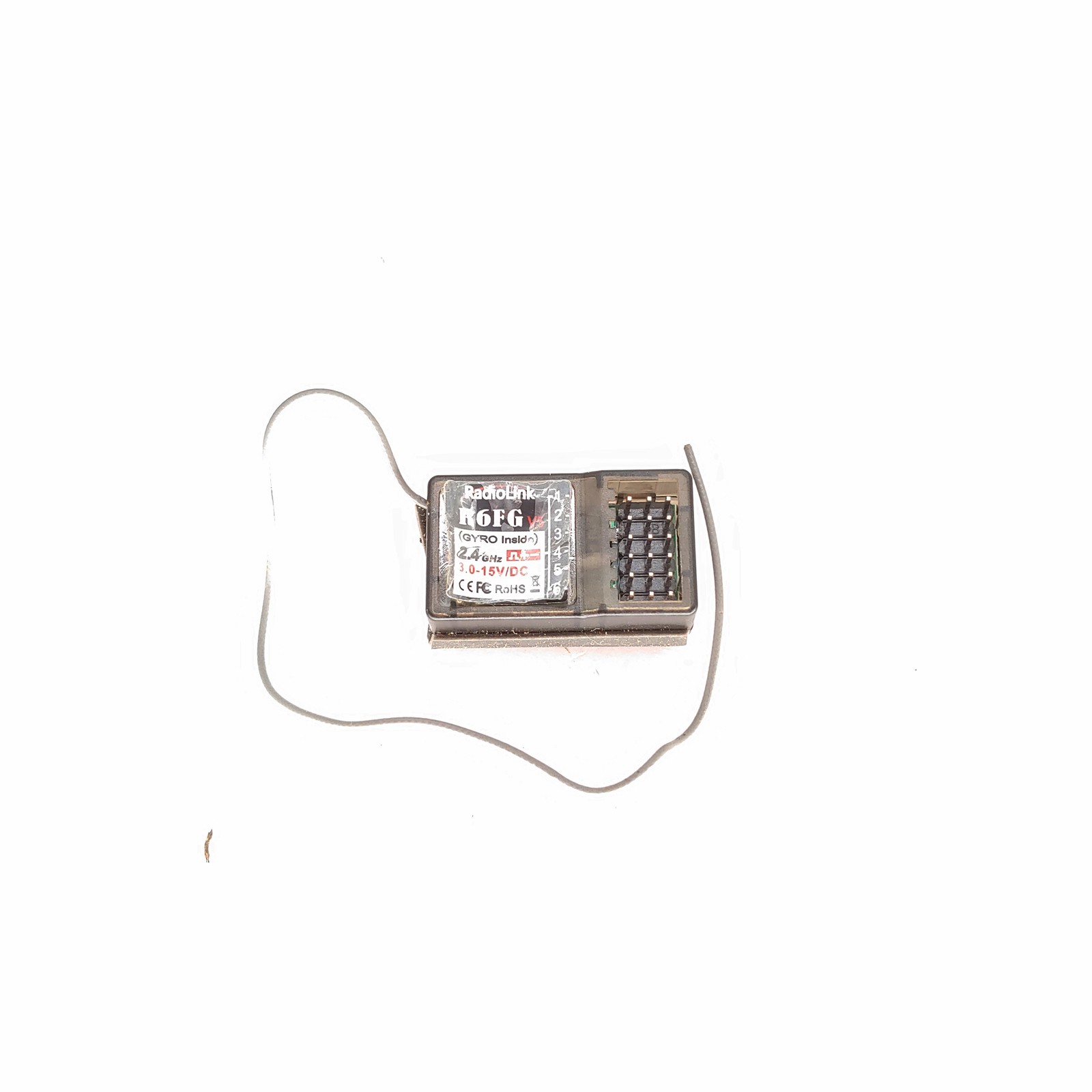 Radiolink R6FG 2.4Ghz 6CH Gyro RC Receiver for RC6GS Radiolink (Receiver Only V5