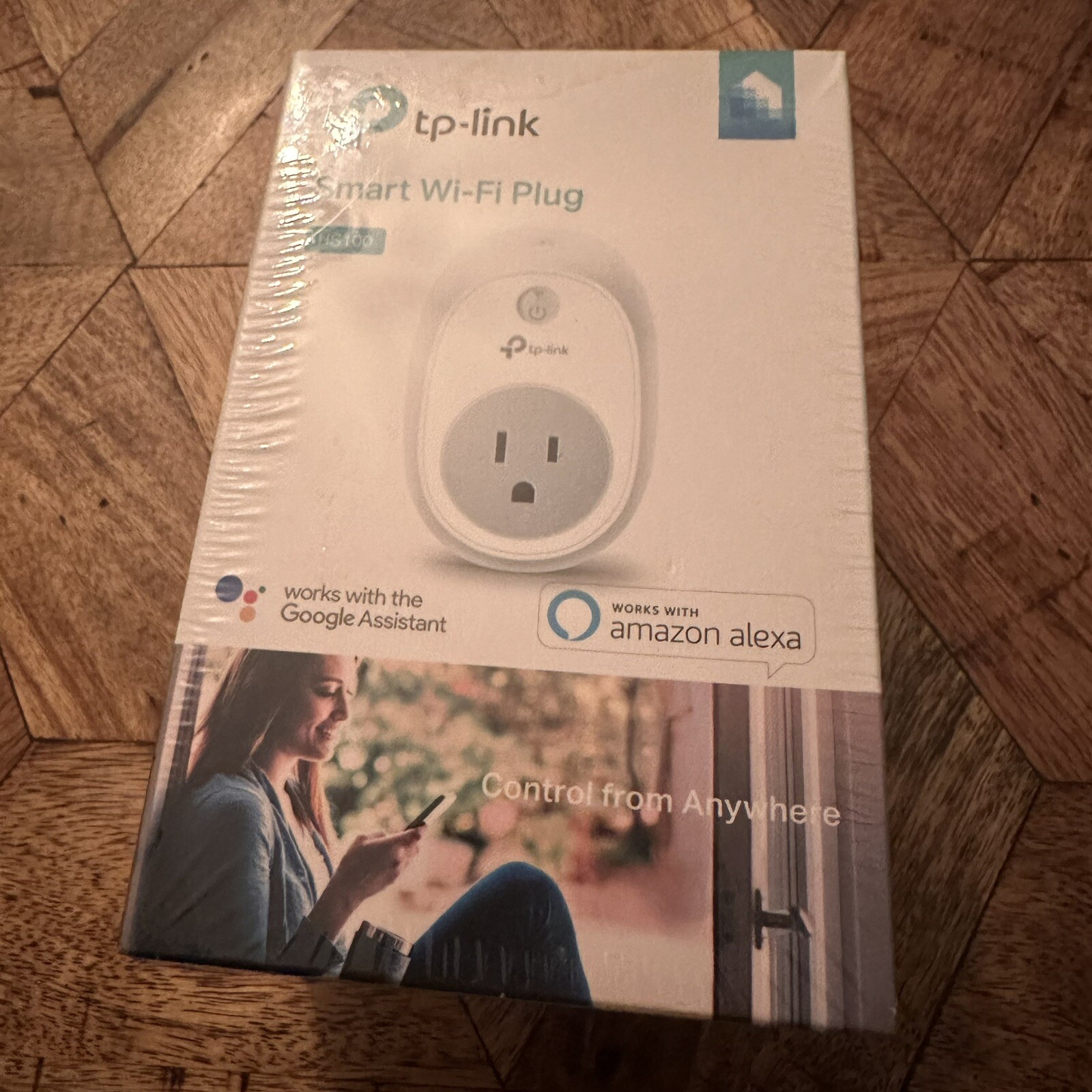 TP-Link HS100 Smart Wi-Fi Plug Works w/ Alexa & Google Assistant NEW Sealed!