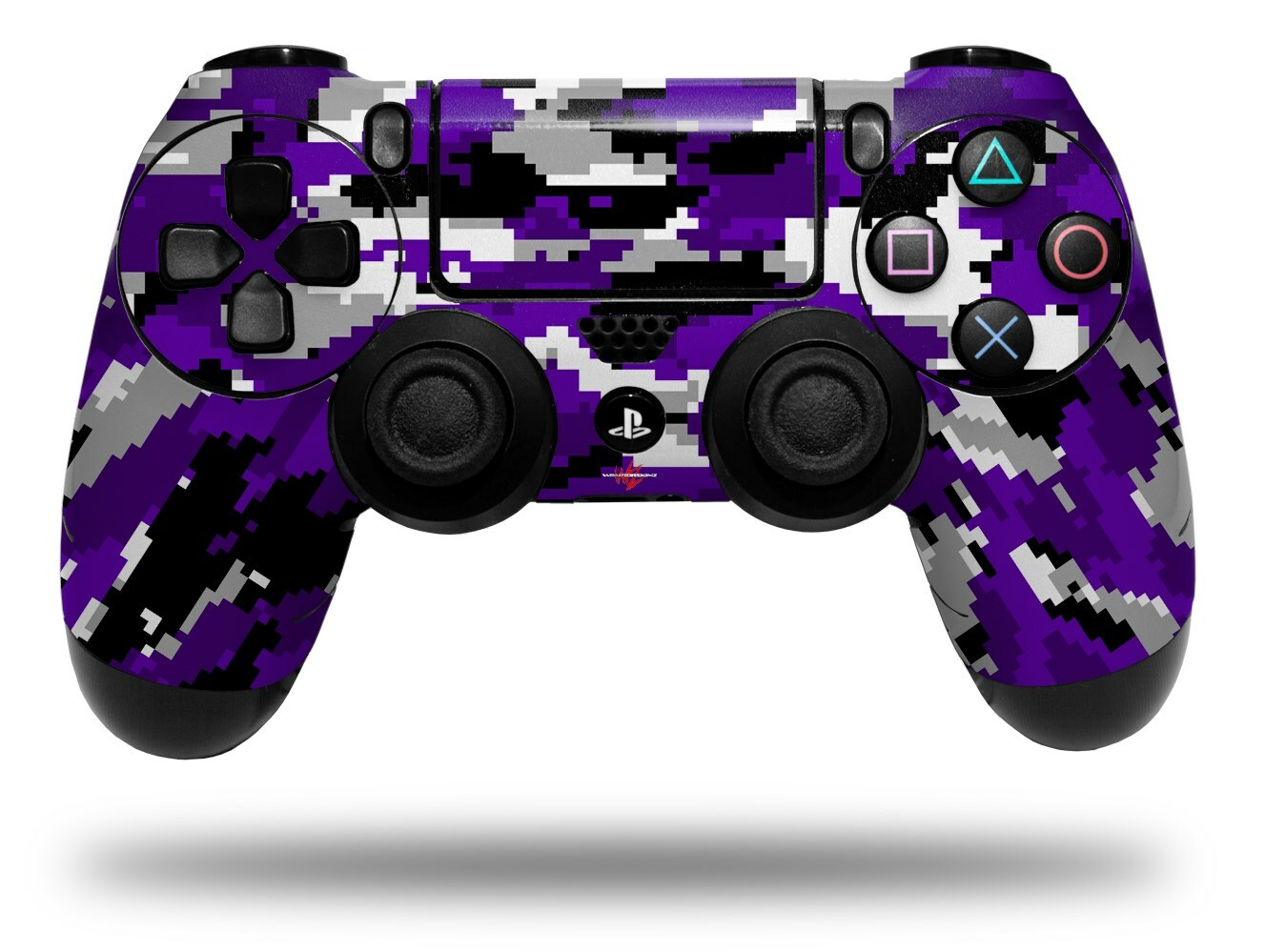 Skin for Sony PS4 Controller WraptorCamo Digital Camo Purple
