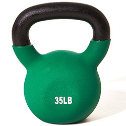 Champion Barbell® Vinyl Coated Kettlebell (35lb)