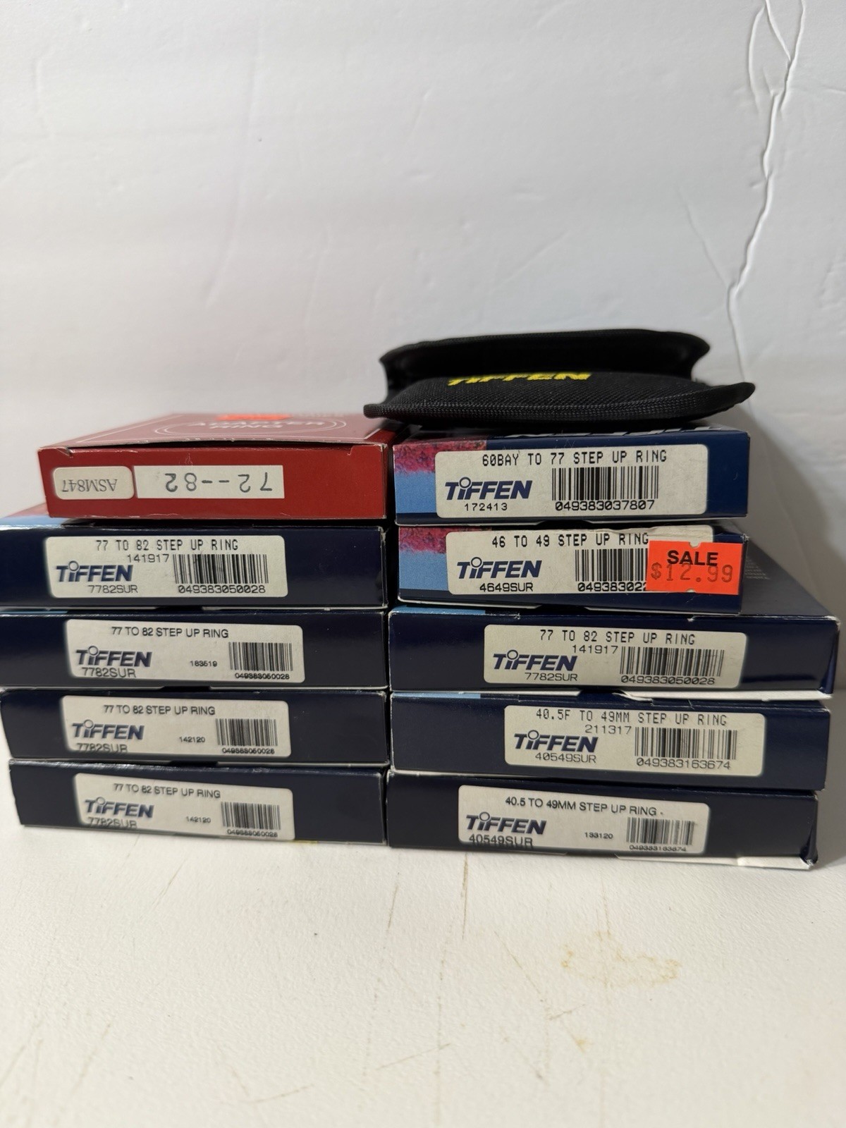 Tiffen Step Up Adapter Ring For Camera Lens Lot With 1 Samigon
