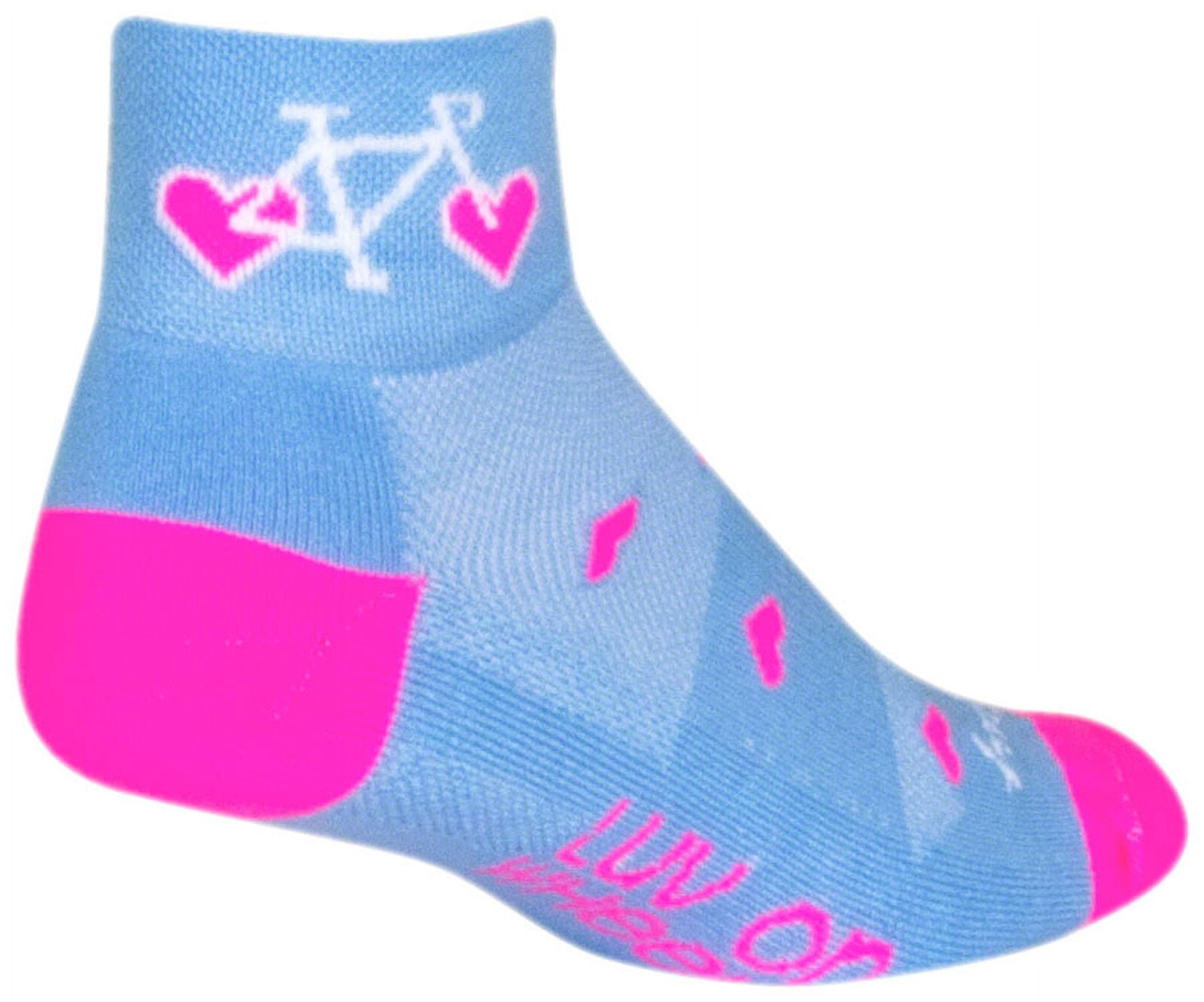 Socks - SockGuy - Wheel Luv S/M 2" Channel Air Cycling/Running NEW