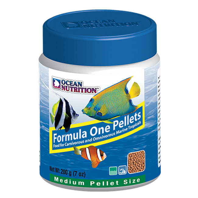 Formula One Medium Pellets Food (7 oz) - Ocean Nutrition