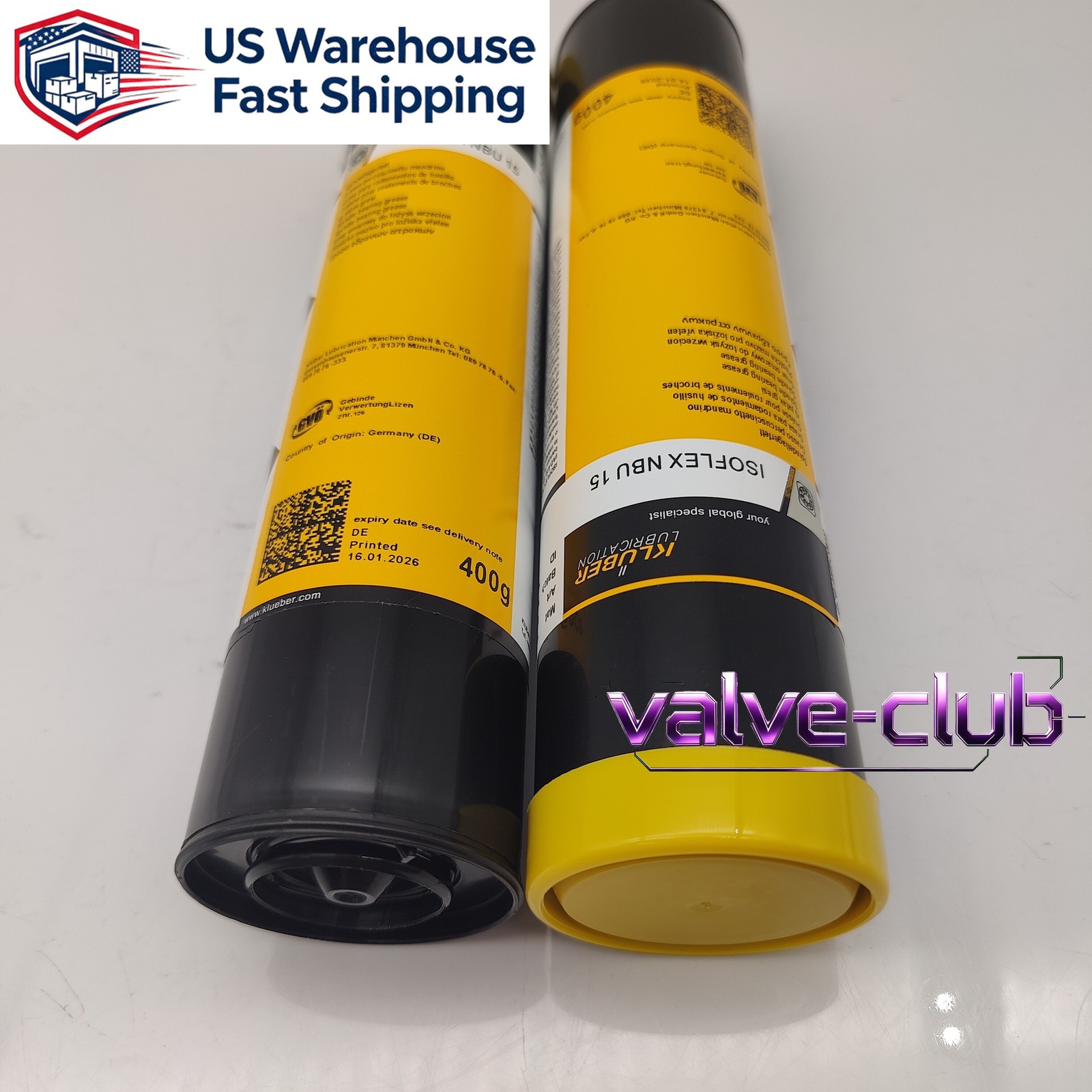 KLUBER Lubrication ISOFLEX NBU 15 Grease 400g (14.1 Oz) HIGH QUALITY 1PCS NEW