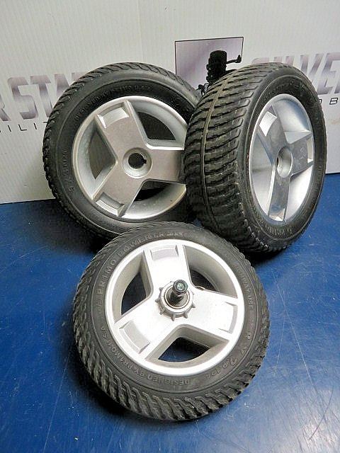 Pride GoGo Front 8x2 Rear 9x3 Scooter DRIVE WHEELS Tires Elite Traveller #6070