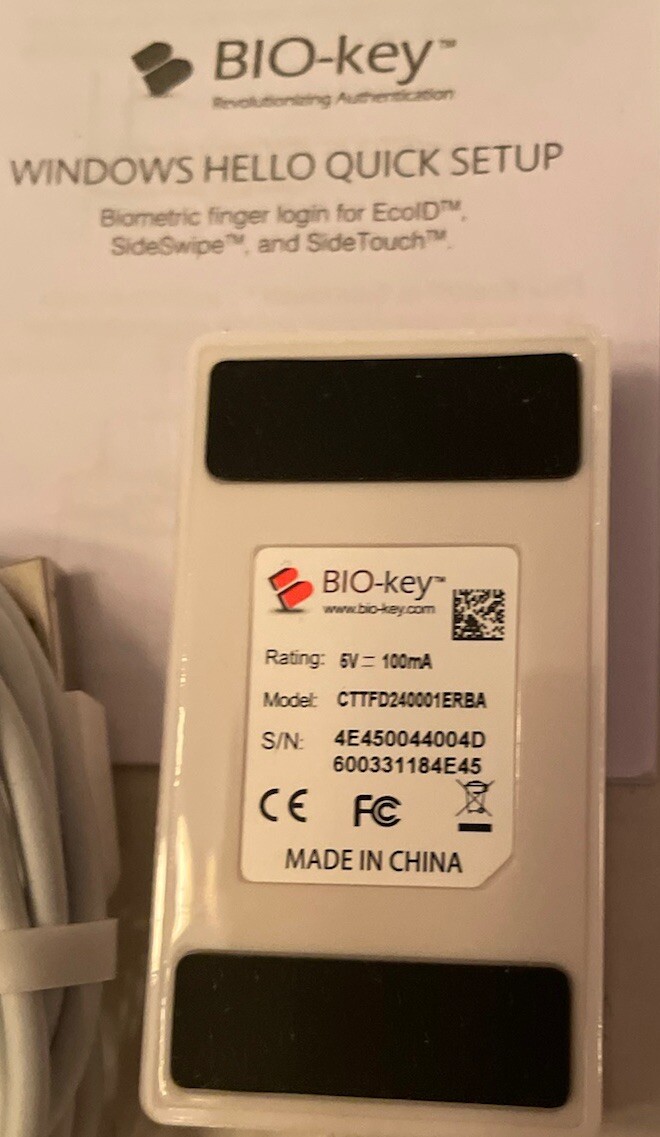 USB Fingerprint Reader
