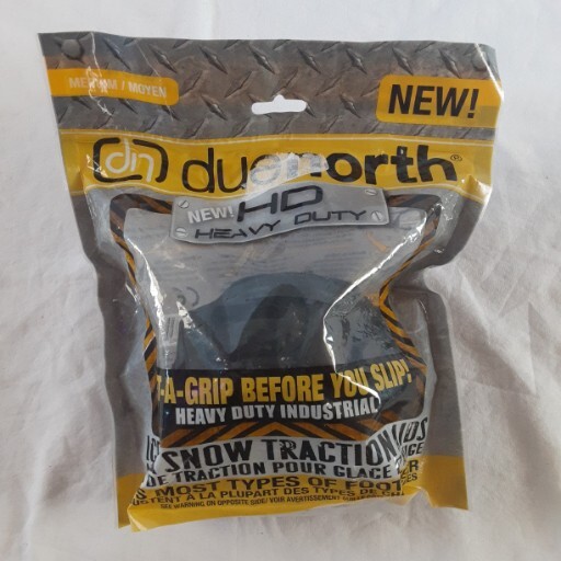 Due North Heavy Duty Industrial Traction Aid Snow Ice Shoe Medium Men's 7.5-10