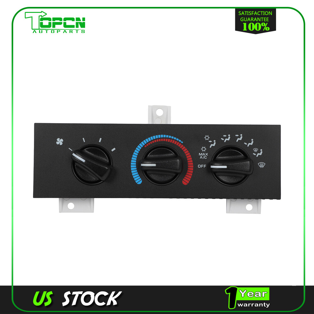 A/C Climate Control Switch For 1998 1999 2000 2001 2002 2003 Dodge Ram 3500 Van