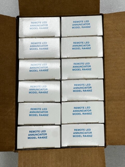 System Sensor RA400Z Remote LED Annunciator - Lot of 12 Pcs New