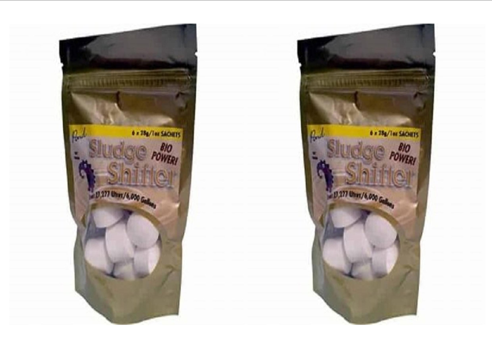 Pondh2o Sludge Muck Shifter 6000 Gallons Value 2 Pack | Pond Water Treatment