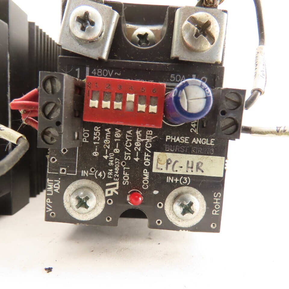 HBC Controls LPC-50HDA-3 48-530VAC 3 Phase Angle Solid State Power Controller