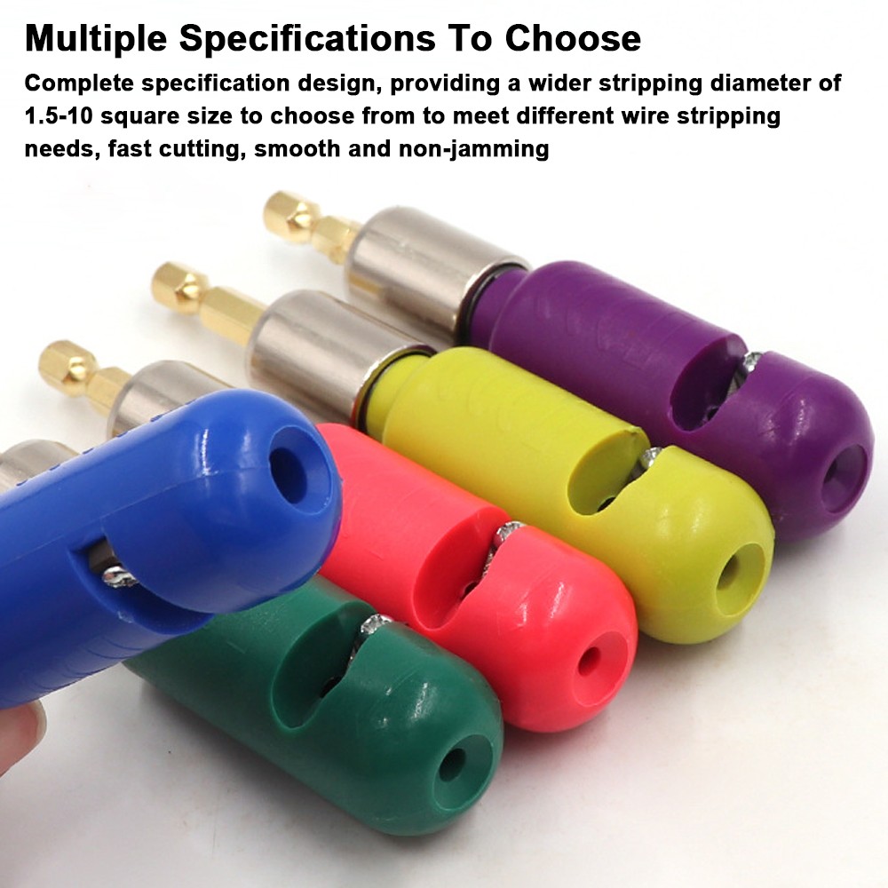 Handheld Electric Drill Wire Stripper Fast Wire Stripping Tool Electric KUTQ