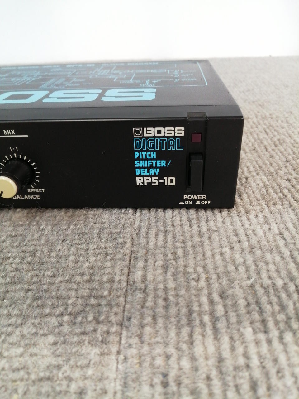 BOSS RPS-10 Digital Pitch Shifter Delay Effects Processor Tested Used Japan
