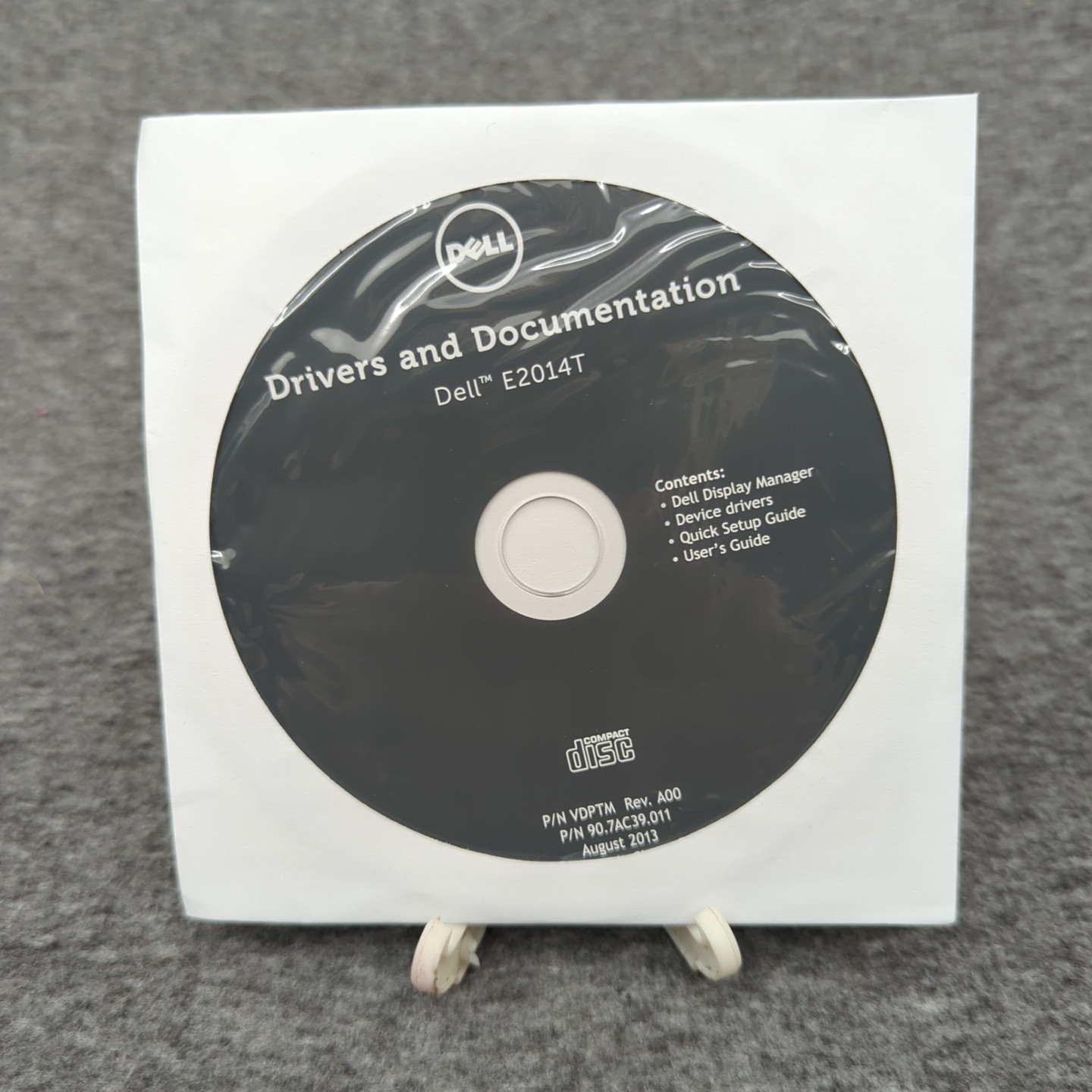 Dell E2014T Driver and Documentation CD P/N: VDPTM New