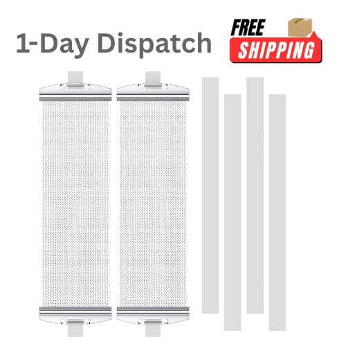LEIFIDE 10 Pc Snare Drum Wire Straps – 30 Strand Steel