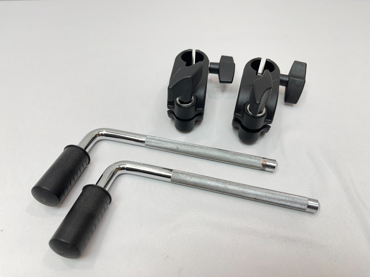 2X Roland MDH-6U V-Drum 1.5 inch Rack Clamp + L Arm - Pad Tom Snare Mount 7U