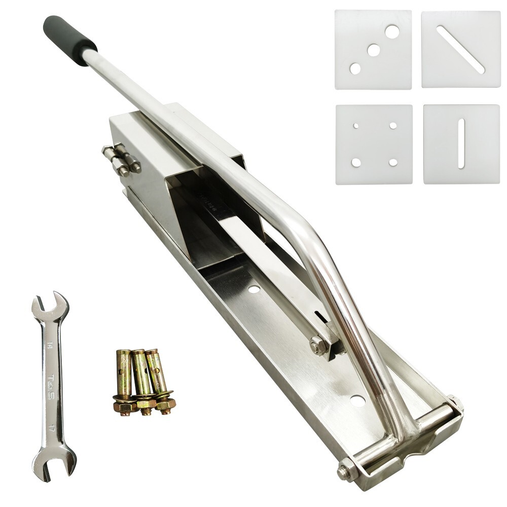 Clay Extruder Wall mounted Clay-strip Presser Pottery Tools Stainless Steel