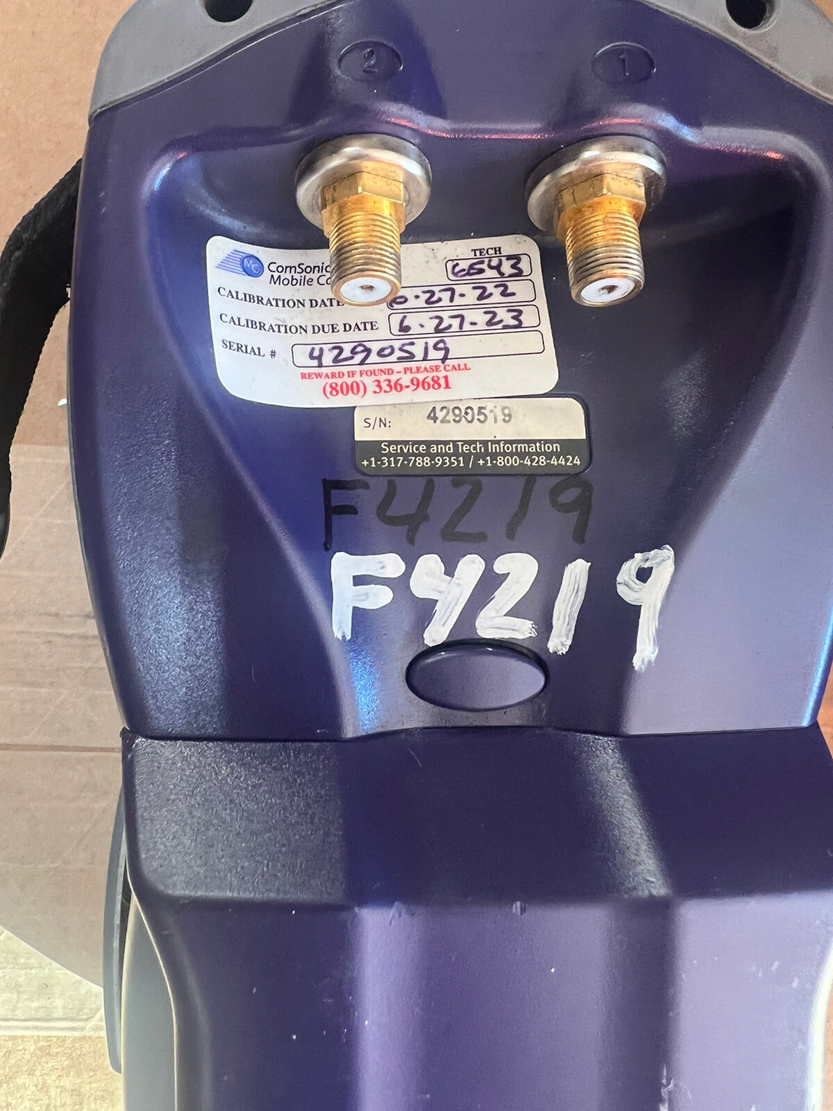 2015 JDSU/DSAM 6300 WAVETEK DIGITAL METER CALIBRATED