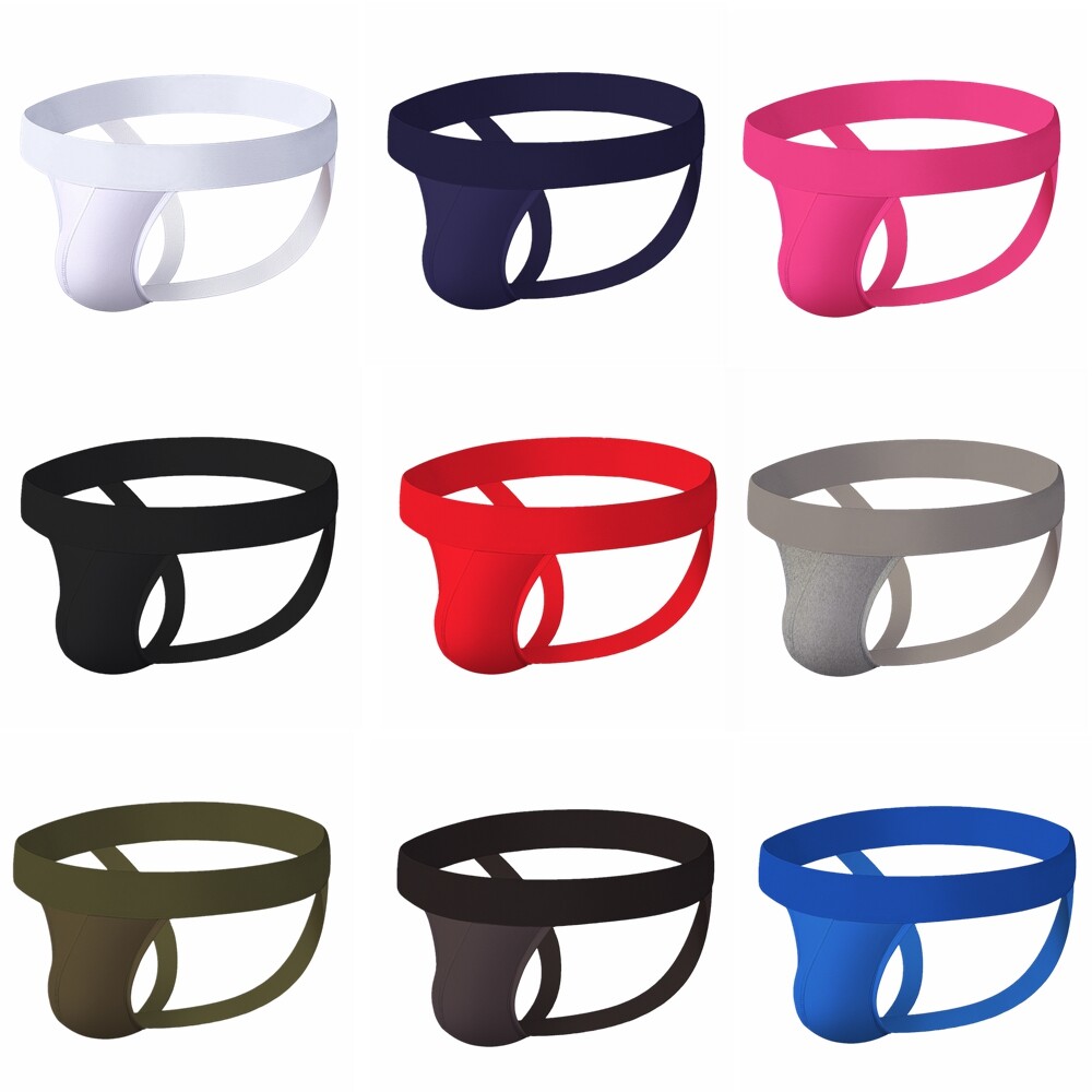 3,6 Pack Mens Cotton Underwear Jock Strap Athletic Supporter Sports Jockstraps