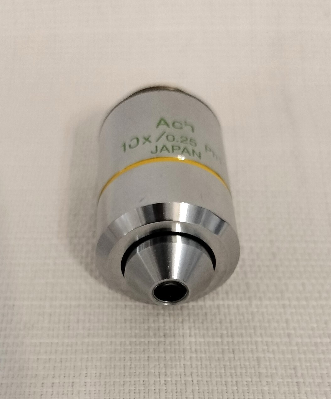 OLYMPUS ACH MICROSCOPE 10X, ACH 10X/0.25 ∞ OBJECTIVE LENS