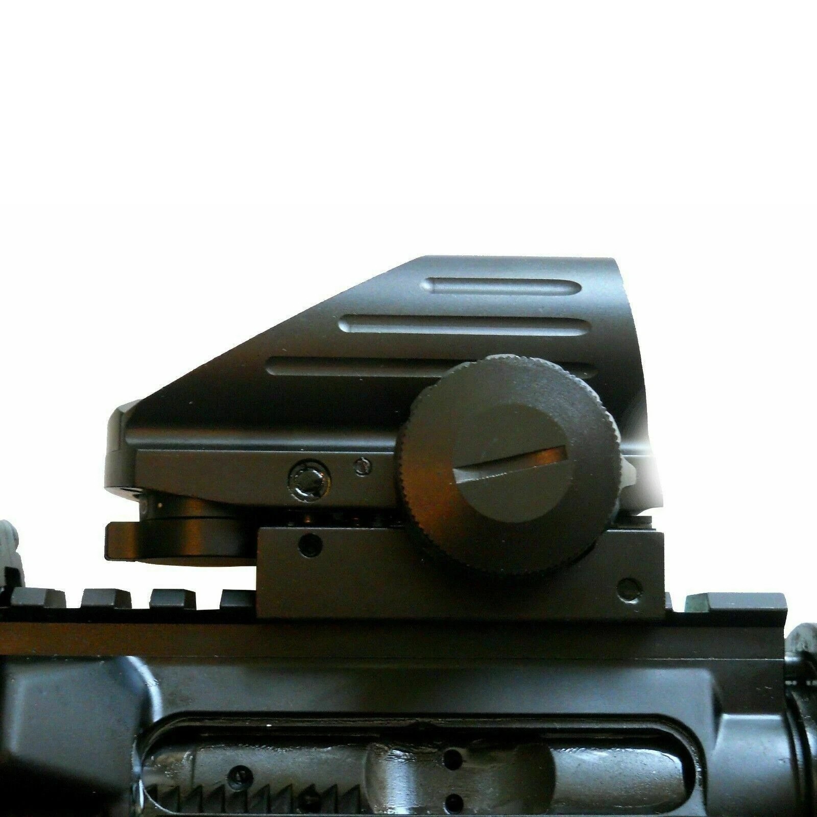 Tactical Holographic Red Green Reflex Scope Sight Combo 4 Reticles Red Dot Rail