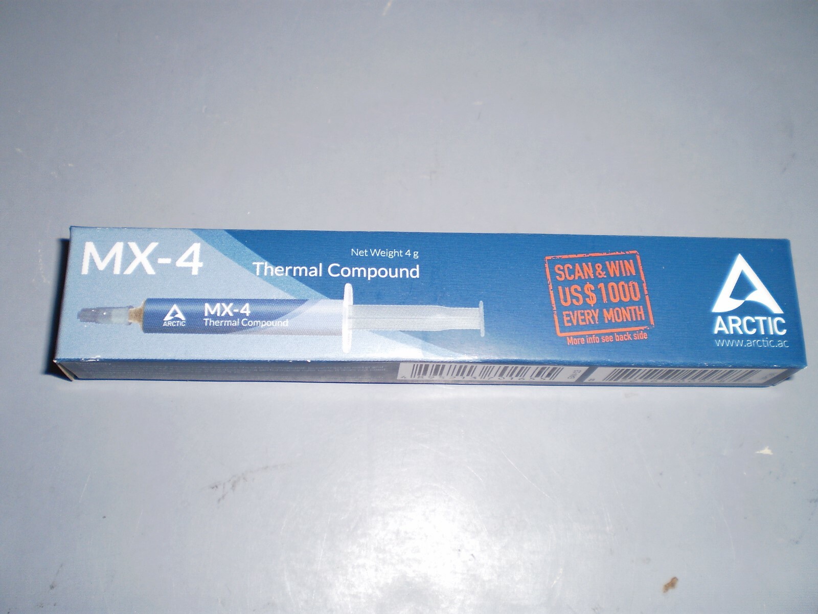 ARCTIC COOLING MX4 THERMAL COMPOUND MX4 - 4 GRAMS 2019 EDITION