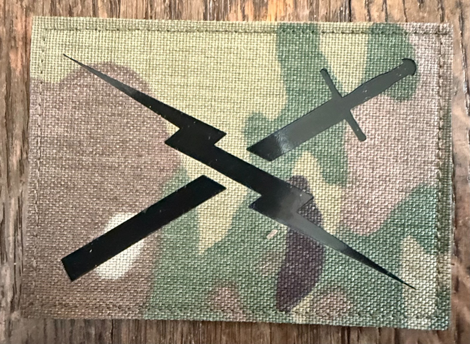 Phantom Defense "Sword & Lightning Bolt/Hunter" Patch Multicam Variant