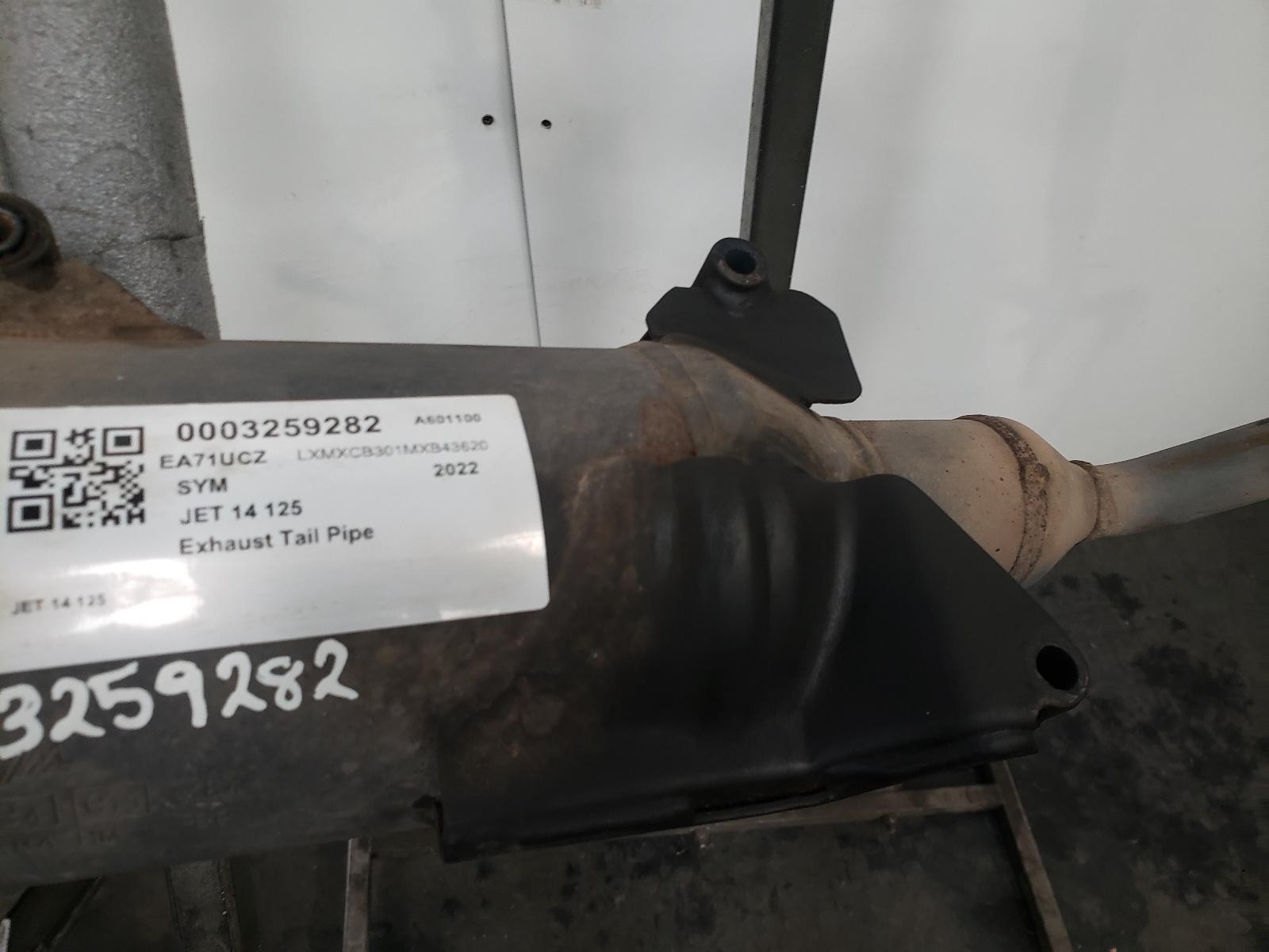 SYM JET 14 125 2022 EXHAUST TAIL PIPE