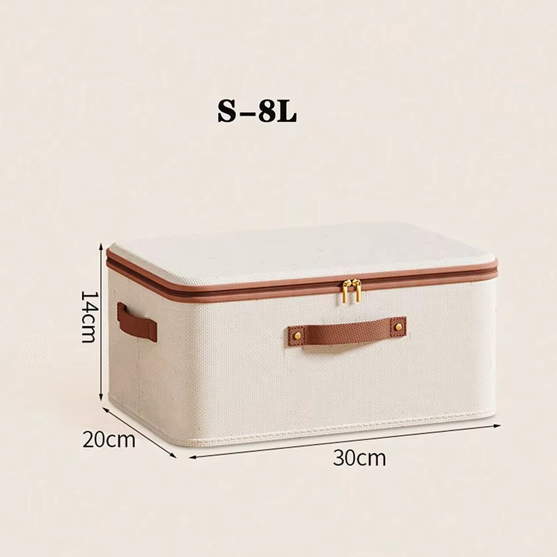 Foldable Clothes Storage Box Closet Organizer Zipper US