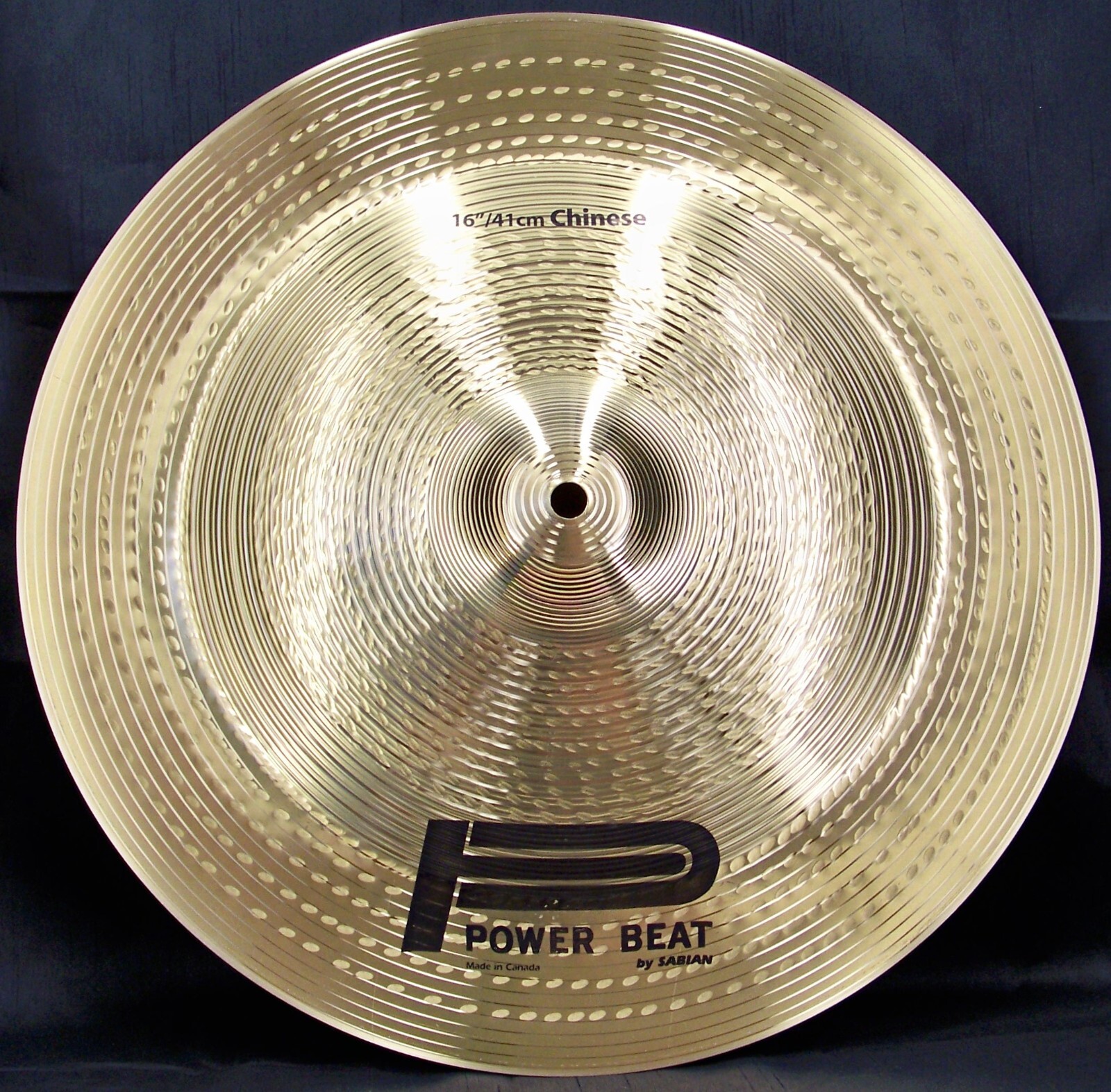Power Beat by Sabian 16" China Cymbal/Great Condition/Model# 91616