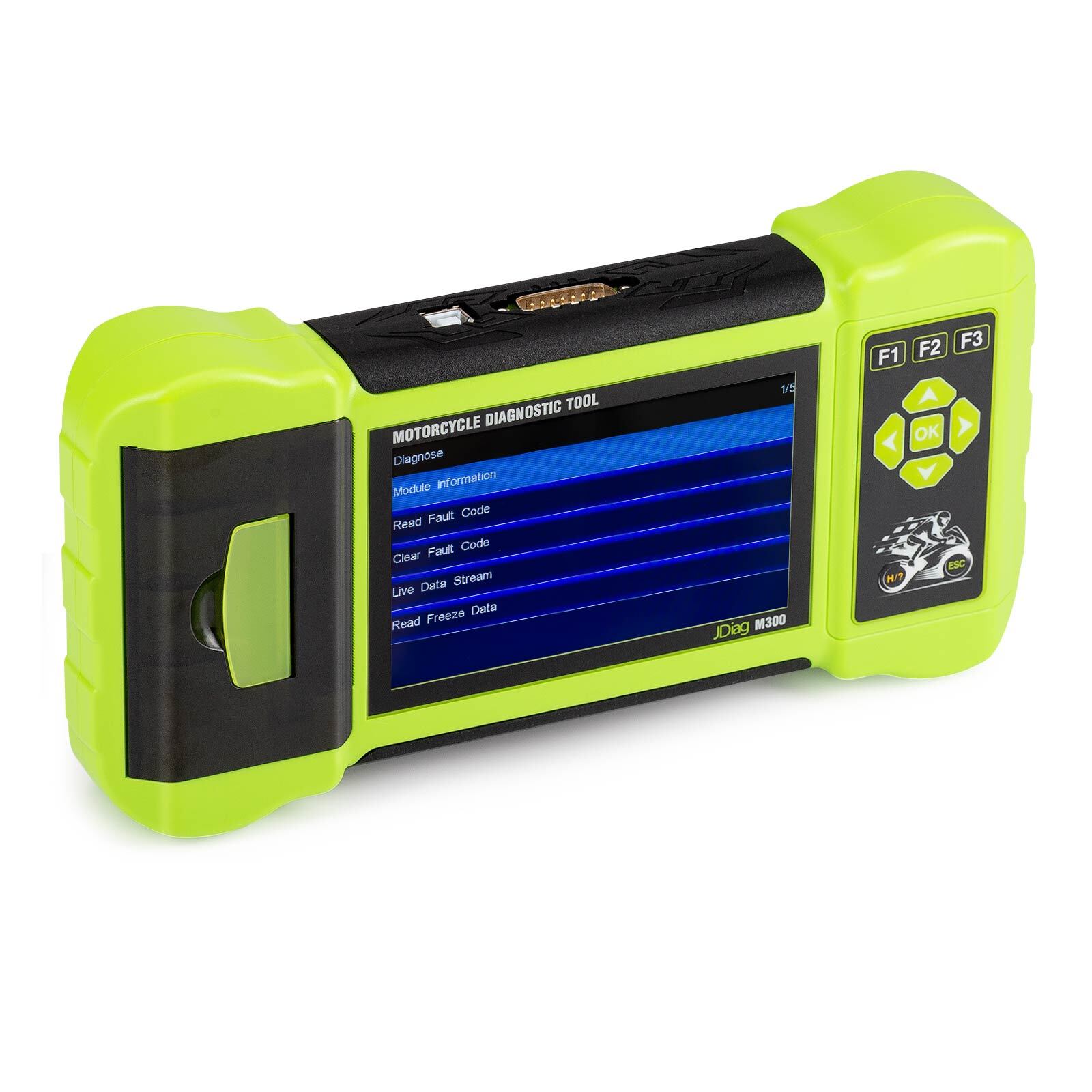 JDiag M300 Full Version Motorcycle Diagnosis OBD2 Scanner Moto Fault Code Reader