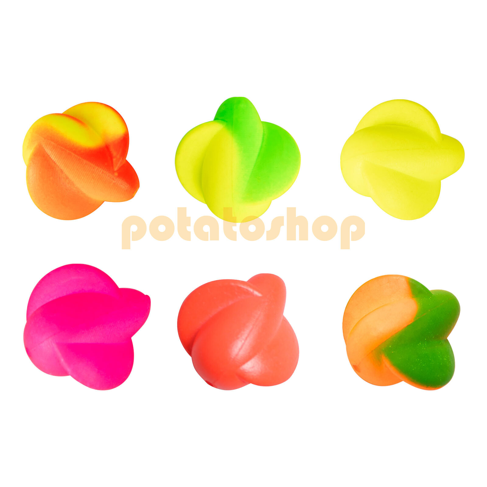 60pcs Walleye Spin Floats Night Crawler Harness Snell Float Foam Live Bait Rig