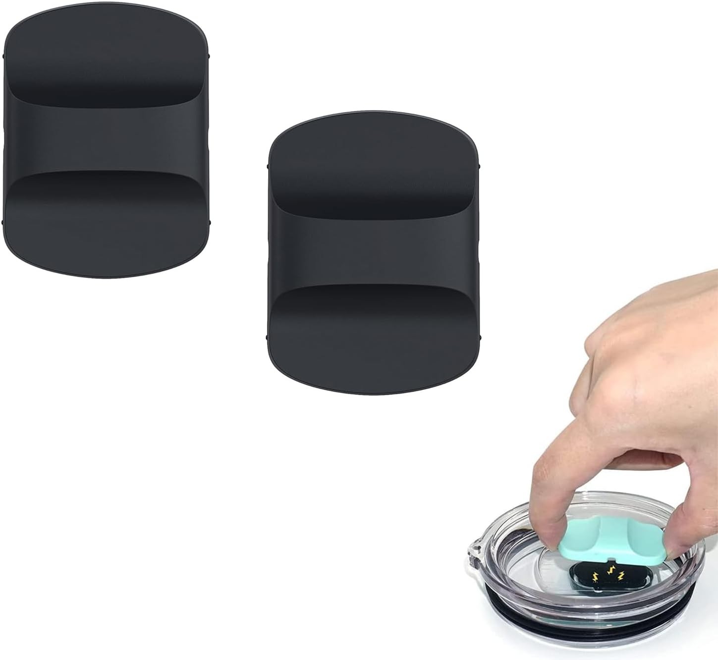 Magnetic Slider Replacement for Yeti Lids Black 10 30oz