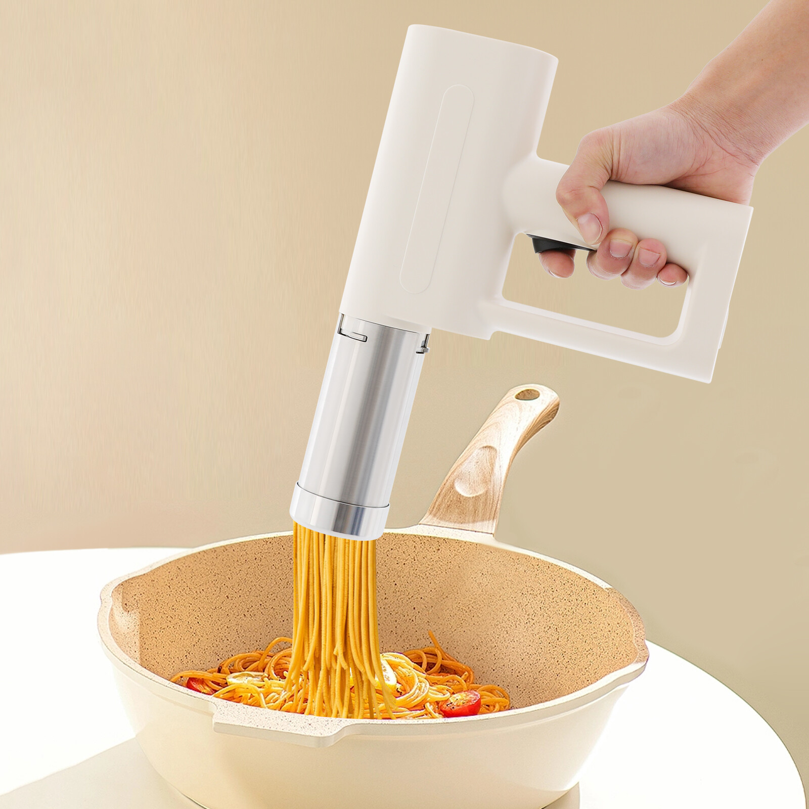 Electric Pasta Maker, Kitchen Pasta Machine, Portable Handheld Pasta Maker