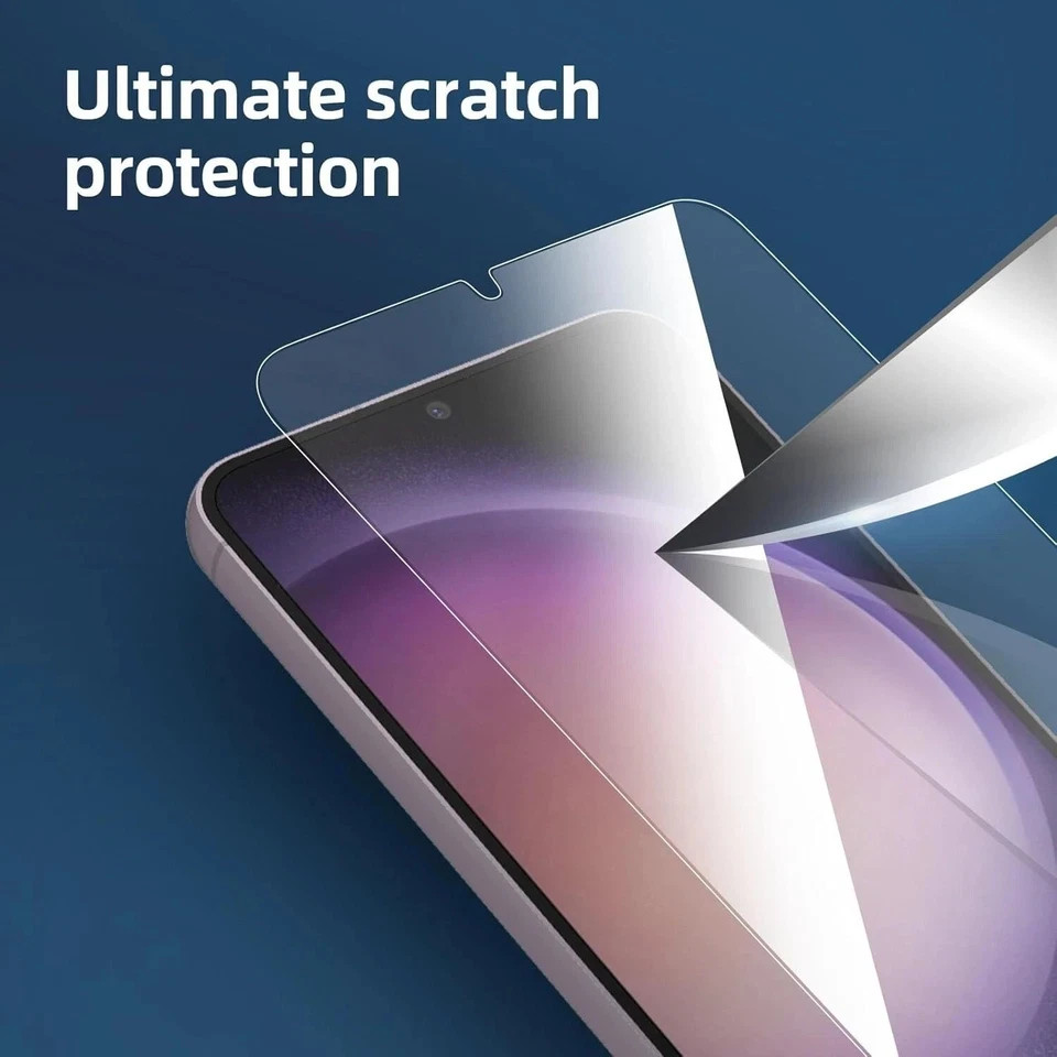 Samsung Galaxy S24 Plus S24+ Screen Protector Tempered Glass Bubble Free 3 Pack