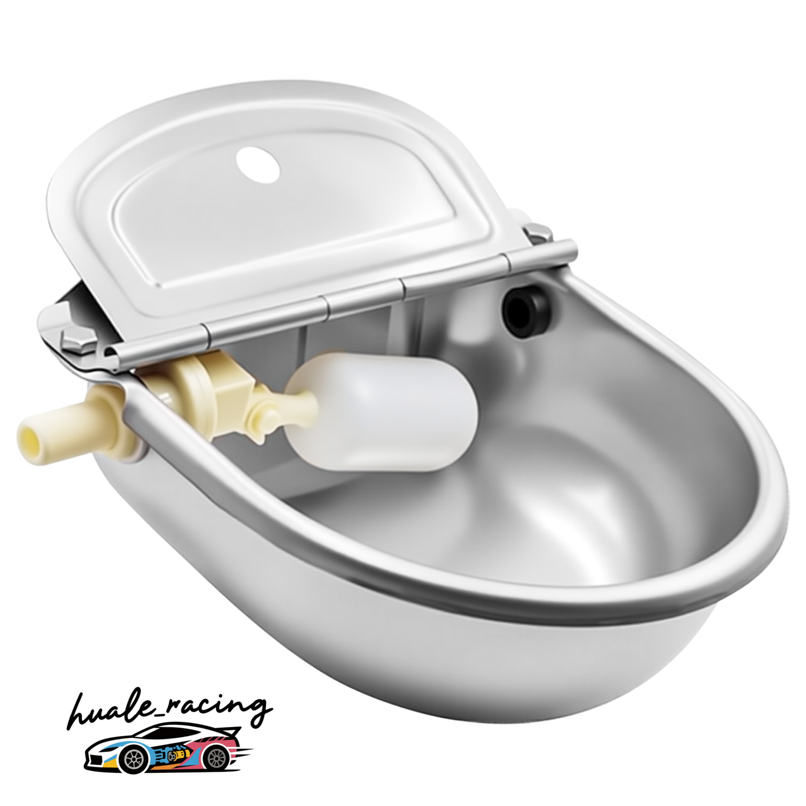 Automatic Sheep Waterer Bowl 1-Pack Heavy Duty w/Float Valve for Goats & Cattle