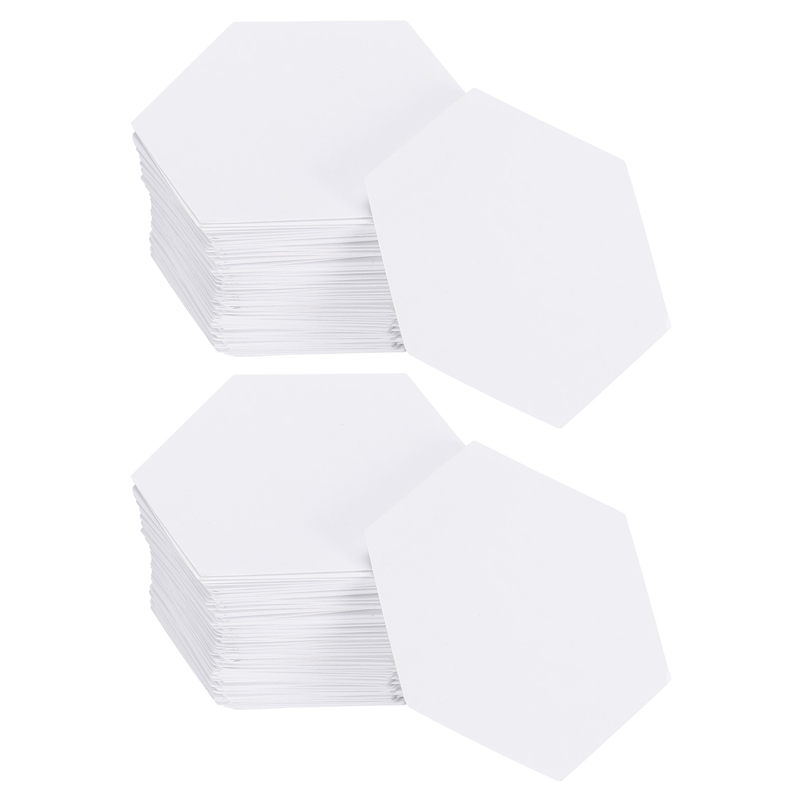 200pcs Hexagon 0.75-Inch Paper Piecing Paper, English Paper Quilting Template
